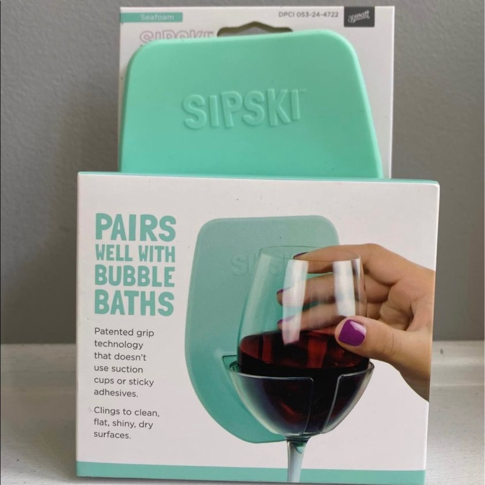 Wine Glass Holder for Bath & Shower Bathtub Spa Relaxation perfect gift